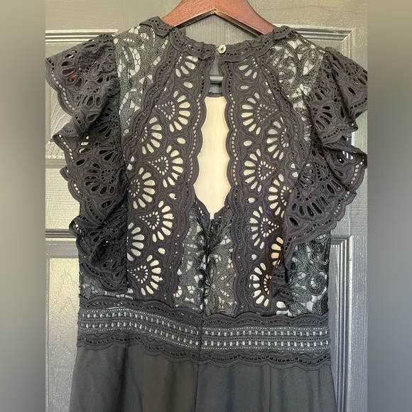 NWOT Sea Winnie Crochet Lace Top Jumpsuit - Picture 10 of 12